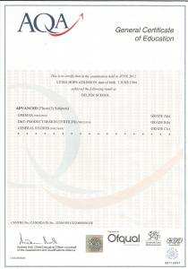 A level german textiles general studies